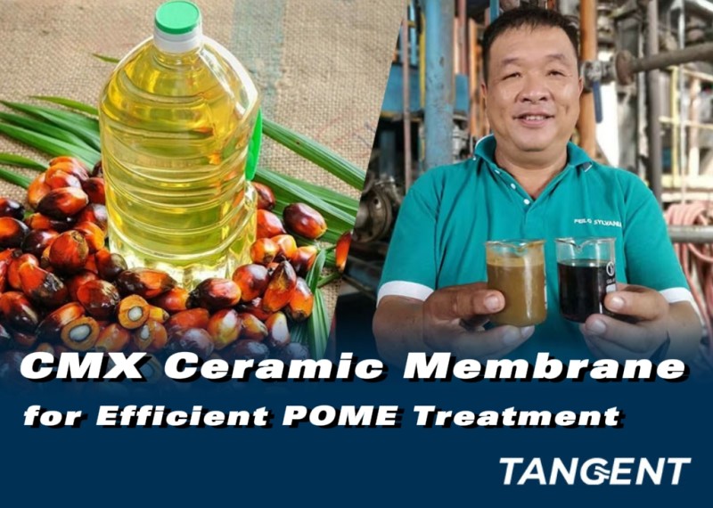 Efficient POME Treatment via CMX Ceramic Membrane Technology